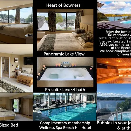 The Penthouse Luxury Loft Jacuzzi Bath & Complimentary Lakeview Membership Guest house